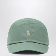 [Polo Ralph Lauren] Light green coloured baseball cap with logo One size Brown