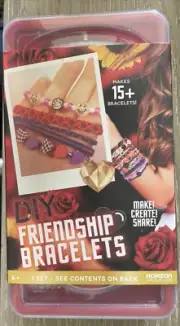 DIY Friendship Bracelet Kit -Makes 15+ Bracelets Beads Thread Cord Horizon Group