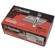 NEW Paslode 75 x 3.06mm Bright D Head Impluse Nail - 1000 Pack + 3 Fuel Cells