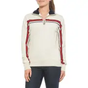 DALE OF NORWAY Sapporo Women's Quarter Zip Sweater Pullover Jacket