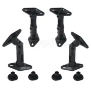 4xCeiling Wall Speaker Mount Home Theater Satellite Studio Bracket Universal cym