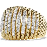 David Yurman 'Tempo' Ring with Diamonds