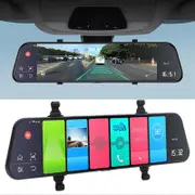 12inch Mirror Dash Cam 1080P FHD Touch Screen 4G WiFi Rear View Backup Camera Loop Recording 120° Wide Angle G Sensor Driving Recorder