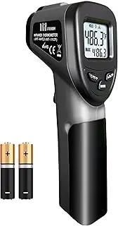 [hito] Infrared Thermometer Temperature Gun -58°F To 1112°F, Digital Heat Gun for Pizza Oven, Cooking, Meat, Sweets, Laser Tool for Grill, Grill, Indoor Room