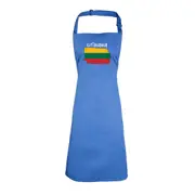 Lithuania -Country Flag Nationality Kids Childrens Kitchen Apron