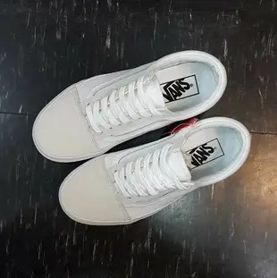 VANS Old Skool 白色 黑線 黑色 白黑 全白 帆布 麂皮 基本款 板鞋