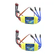 2PCS Brushless ESC 30A Speed Control 2S 3S T-Plug JST for 2212 Brushless Motor KT SU27 RC Airplane FPV Racing Drone RC C