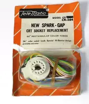 TELEMATIC CR-284 SPARK GAP CRT SOCKET REPLACEMENT
