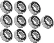 6203RS Ball Bearing, Deep Groove Bearing, 40mm OD, 17mm ID, Steel Material, for Motors, Gearboxes, Roller Skates, Yo-Yo