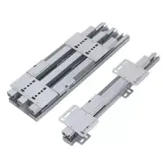 1 Set Drawer Slide Rails Pull Out Drawer Sliding Guide Rail 60KG Load Capacity