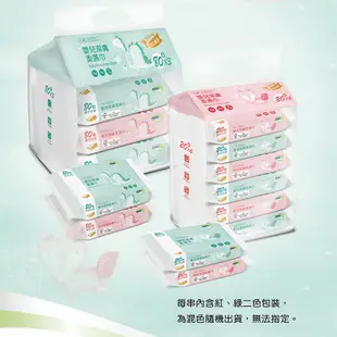 【Nac Nac】超純水濕巾(20抽6包)濕紙巾-米菲寶貝