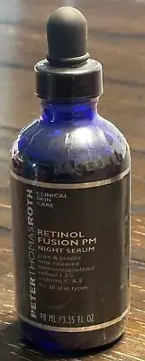 Peter Thomas Roth Retinol Fusion PM Night Serum 3.35 Oz SEALED