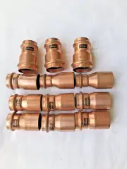 1 1/4' VIEGA PROPRESS REDUCING COUPLING COPPER PRESS FITTINGS FREE FAST SHIP