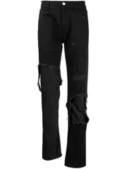 [Raf Simons] 破洞雙層牛仔褲