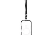 EFM Universal Lanyard Mobile Strap Phone Accessory Neck Strap Charm Solid Black