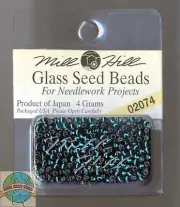 Mill Hill Glass Seed Beads 4g Brilliant Teal #02074