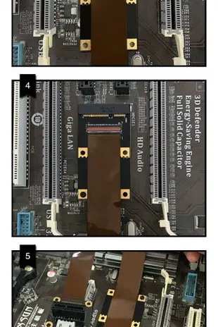 主板minipcie轉PCIE1X轉接線轉接卡pci-e延長轉接線