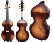 Baroque Style profession Maestro 7 strings 27" viola da gamba angel scroll#15320