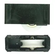 Rolltrak Adjustable Nylon Carriage And Roller - 2 Pack