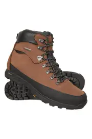 Quest Mens IsoGrip Leather Waterproof Hiking Boots