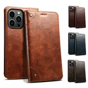 Wallet Leather Phone Case Dual Card 360 Case Flip for iPhone 15 Pro Max 15 Plus