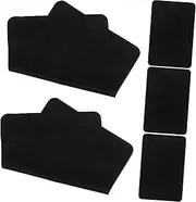 FUNNETOYU 5Pcs Vinyl Record Cleaning Cloth CD Cleaning Cloth for Deep Groove Removal Portable and Durable Vinyl Record Cleaner Accessories Lightweight and Easy to Use