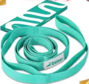 Trideer Stretching Strap, 10 Loop Non-Elastic Yoga Strap Exercise Therapy NEW