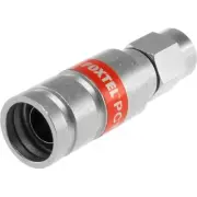 PR1005 'F' RG11Q COMPRESSION CONNECTOR FOXTEL APPROVED F30709