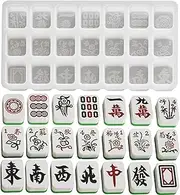Mahjong Molds for Epoxy Resin,Mahjong Silicone Molds for Resin | Domino Molds - Chinese Mahjong Silicone Mold, Epoxy Resin Molds for Ice Tray