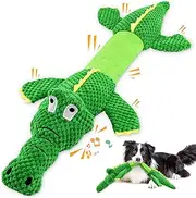WOWBALA Large Squeaky Big Dog Toys : Indoor Plush Dog Chew Toys - Tough Tug of War Dog Toys - Interactive Puppy Toys for Small,Medium,Large Breed