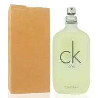 在飛比找PChome商店街優惠-Calvin Klein CK ONE 中性香水 200ML