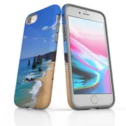 For iPhone SE (2020),8 & 7 Case Armoured Tough Cover,Famous Rocks