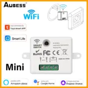 Wireless Wifi Smart Switch Light 433Mhz RF Wall Panel Switch App Remote Control