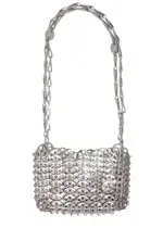 Rabanne 1969 Nano Disc Shoulder bag - Silver ONE SIZE