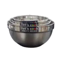 在飛比找蝦皮購物優惠-樂司 304不鏽鋼雙層隔熱碗 不鏽鋼碗 隔熱碗 泡麵碗