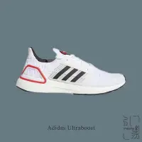 在飛比找Yahoo!奇摩拍賣優惠-ADIDAS ULTRABOOST DNA CC 白紅 三線