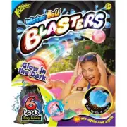 Water Ball Blasters - Glow in the Dark 6 Pack