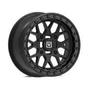 15x7 Valor Offroad V07 Satin Black UTV Wheel 4x156 (25mm)