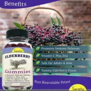Vitaminas Para Desarrollar El Sistema Inmune-Bienestar Diario - Gomitas De Saúco