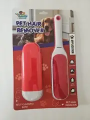 Fritz And Friends Pet Hair Remover With Self Cleaning Base Double Sided Easy Use