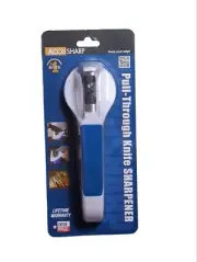 AccuSharp 2 Stage Pull Through Tungsten Carbide/Ceramic Knife Sharpener NEW