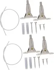 Kisangel Furniture Straps for Proofing Sets Tip Furniture Anchors Secure Bookshelf Cabinet to Wall