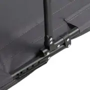Folding Cot Adjustable Backrest Camping Bed Comfortable Support Breathable Po
