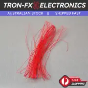 10 Metres RED UL1423 Hookup Wire 36AWG 0.25mm PVDF Insulator 10M