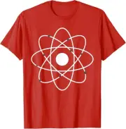 Nuclear Fallout Atom Structure T-Shirt Hoodie Wasteland Nostalgia T-Shirt Hoodie