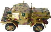 1:72 Alloy WWII Italy Lancia Lince 1944 Reconnaissance Vehicle Model Simulation Fighter Tank Military Science Exhibition Model