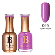 Billionaire Gel Polish UV LED & Nail Lacquer Duo 065 Tyrian Purple 15ml