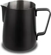 Milk Frothing Pitcher 12Oz/350Ml - Espresso Steaming Pitcher Stainless Steel Mil