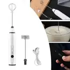 2 in 1 milk frother for coffee/latte/cappuccino USB charging milk frothers H9V4