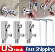 3SET Broken Screw Extractor Repair Removal Tool for Faucet Washing Basin Corner